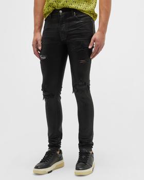 推荐Mens MX1 Coated Skinny Jeans商品