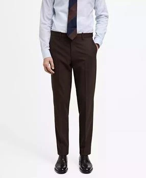 Mango | Men's Slim-Fit Wool Suit Pants,商家Macy's,价格¥883