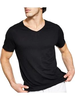 推荐Mens V-Neck Short Sleeve T-Shirt商品