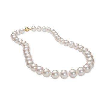 商品Cultured Freshwater Pearl (9-1/2mm) Collar 18" Necklace图片