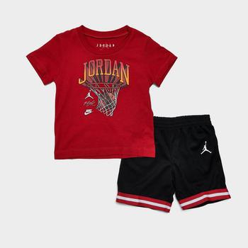 推荐Infant Jordan Hoops T-Shirt and Mesh Shorts Set商品