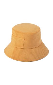 推荐Lack of Color - Women's Wave Cotton-Terry Bucket Hat - Orange - S/M - Moda Operandi商品