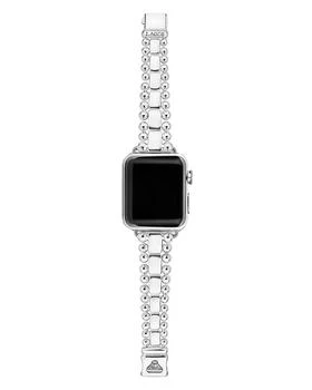 推荐Sterling Silver Smart Caviar Apple™ Smartwatch Straps商品