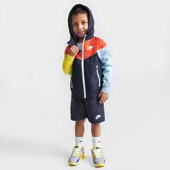 推荐Kids' Toddler Nike Active Joy Windrunner Jacket and Shorts Set商品