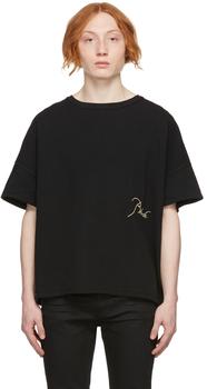 product Black Piqué Reverse T-Shirt image