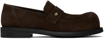 推荐Brown Bulb Toe Extreme Loafer商品