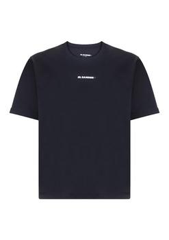 Jil Sander | Jil Sander Logo Printed Crewneck T-Shirt商品图片,4.9折起