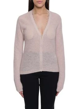 Max Mara | Max Mara Studio V-Neck Long-Sleeved Cardigan 