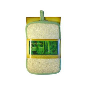 商品Bamboo Soap Bar Body Scrubber, Size: 3图片