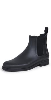 推荐Hunter Boots Men's Refined Slim Fit Chelsea Boots商品