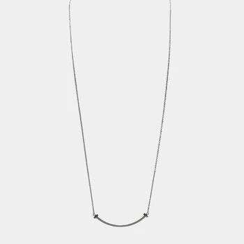 Tiffany & Co. | Tiffany & Co. 18K White Gold Small T Smile Necklace 独家减免邮费