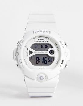 卡西欧剑鱼电子表, Casio | Casio Baby-G silicone watch in white商品图片 