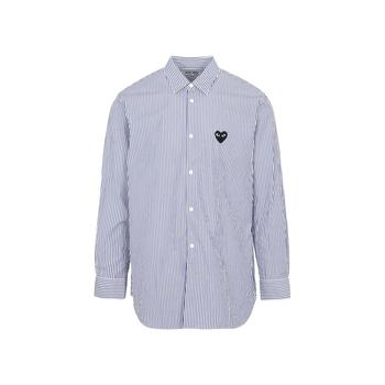 Comme des Garcons | COMME DES GARÇONS PLAY COMME DES GARÇONS SHIRT LONG-SLEEVED SHIRT商品图片,7.6折×额外9折, 额外九折