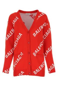 Balenciaga | Balenciaga All Over Logo Cardigan 6.1折×额外9.5折, 额外九五折