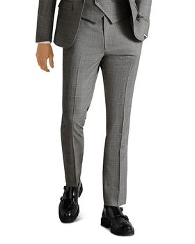 product Tynets Check Slim Fit Suit Trousers image