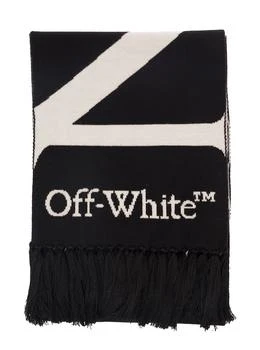 Off-White | Off-White No Offence Fringed Edge Scarf 6.2折, 独家减免邮费