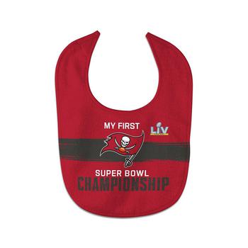 商品Tampa Bay Buccaneers Super Bowl LV Champions All-Pro Baby Bib,商家Macy's,价格¥52图片