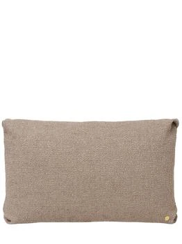 Ferm Living | Cotton Blend Bouclé Clean Cushion,商家LUISAVIAROMA,价格¥487