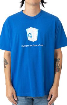 商品My Hopes & Dreams Folder T-Shirt - Royal Blue图片