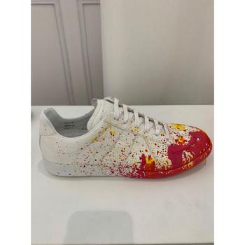 马吉拉德训价格, MAISON MARGIELA | MAISON MARGIELA【折上折】Maison Margiela  女款泼漆效果德训球鞋  S58WS0101   P4129   H8681休闲/运动鞋商品图片 额外8.2折x额外9折, 额外八二折, 额外九折