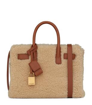 推荐Nano Sac de Jour Shearling Tote Bag商品