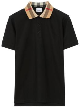 Burberry | Check collar polo shirt商品图片,