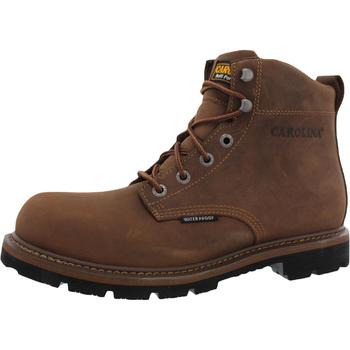 推荐Carolina Mens Dormer 6" Leather Waterproof Work & Safety Boot商品