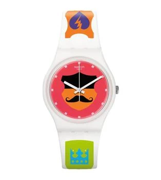 Swatch | Graphistyle Quartz Pink Dial Unisex Watch GW179 7.3折, 满$75减$5, 满减