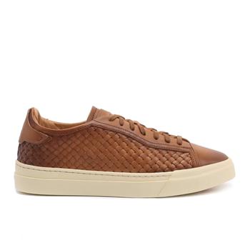 推荐Santoni Leather Sneakers商品