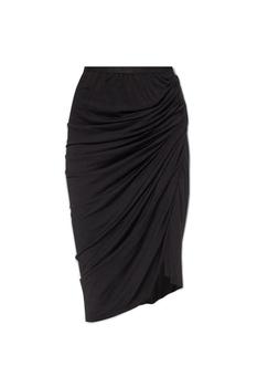 推荐Rick Owens Lilies High Waist Asymmetric Gathered Skirt商品