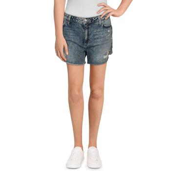 Joe's Jeans | Joe's Jeans Womens Cutoff Destroyed High-Waist Shorts商品图片,0.3折×额外8.5折, 独家减免邮费, 额外八五折