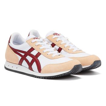 鬼冢虎直邮, Onitsuka Tiger | Onitsuka Tiger New York Womens White / Beet Juice Trainers商品图片 6.8折