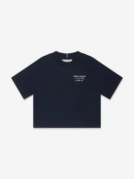 Tommy Hilfiger | Girls Tommy Script T-Shirt in Navy 额外8折, 额外八折