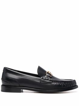 fendi鞋直邮, Fendi | Fendi Women's Black Leather Loafers商品图片 