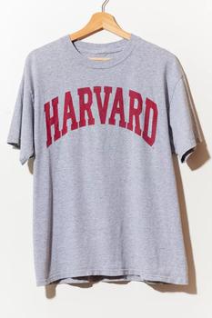推荐Vintage 1990s Distressed Harvard University T-Shirt商品