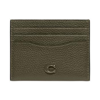 Coach | Pebble Leather Flat Card Case商品图片,