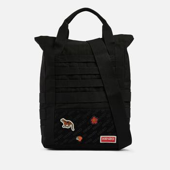 推荐KENZO Jungle Logo-Badged Canvas Tote Bag商品
