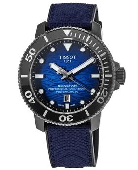 推荐Tissot Seastar 2000 Professional  Automatic Blue Dial Rubber Strap Men's Watch T120.607.37.041.00商品