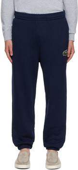 Lacoste | Navy Embroidered Patch Lounge Pants商品图片,5折
