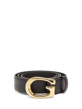 gucci皮带男, Gucci | G-buckle leather belt商品图片 