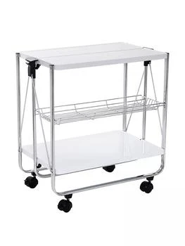 Honey Can Do | Modern Foldable Kitchen Cart,商家Saks Fifth Avenue,价格¥1125