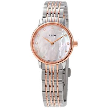 美国雷达女表, Rado | Coupole Classic Mother of Pearl Diamond Dial Ladies Watch R22897923商品图片 6.9折