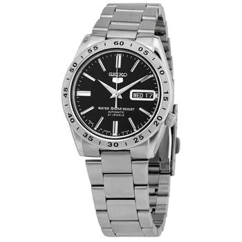 推荐Automatic Black Dial Stainless Steel Men's Watch SNKE01J1商品