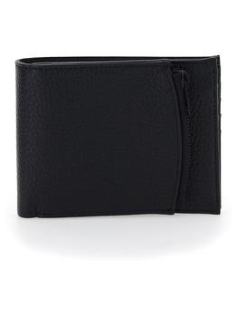 推荐Maison Margiela Men's Black Leather Wallet商品