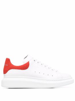 ALEXANDER MCQUEEN Oversize croc detail sneakers White/Red product img