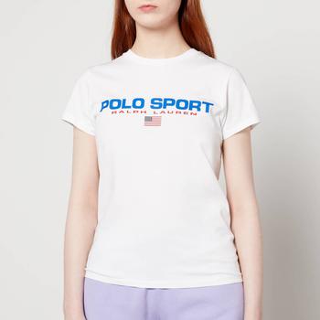 推荐Polo Ralph Lauren Women's Polo Sport T-Shirt - White商品