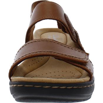 Clarks | Womens Leather Open Toe Sport Sandals商品图片,4.3折
