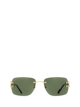 推荐Cartier Rectangle Frame Sunglasses商品