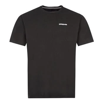 推荐Patagonia T-Shirt P-6 Logo - Black商品