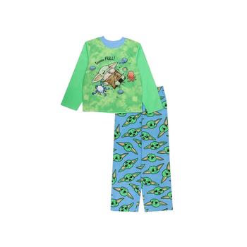 AME | Little Boys Mandalorian Top and Pajama Set, 2 Piece商品图片,